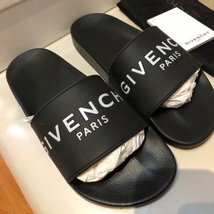 Givenchy Black Pool Slides